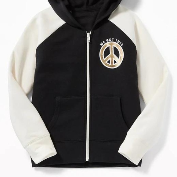 Color-Blocked "We Got This" Raglan Zip Hoodie - Picture 2 of 3